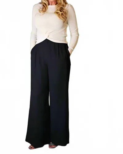 Bishop + Young Object Of Affection Lurex Bonita Twist Front Sweater In Gold