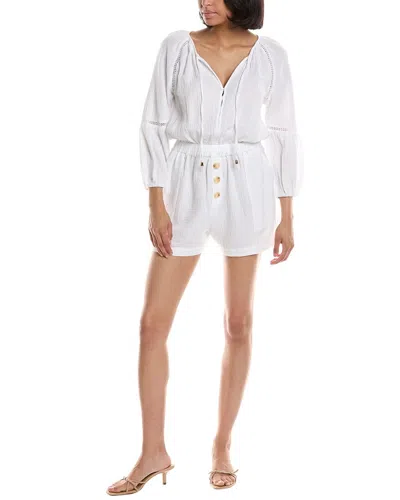 Bishop + Young Playa Romper In White