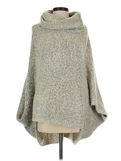Pre-owned Bishop + Young Poncho In Gray