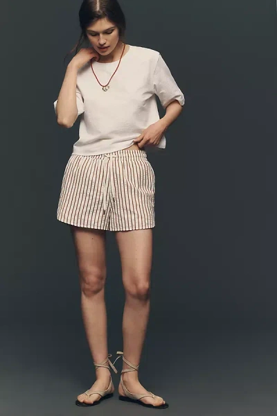 Bishop + Young Poolside Lounge Shorts In Brown