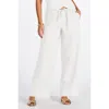 Bishop + Young Positano Drawstring Pant In White