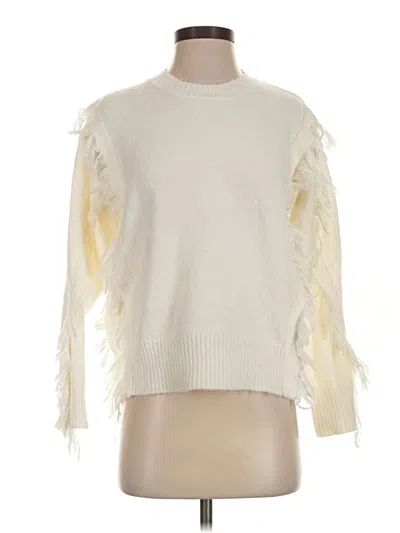 Pre-owned Bishop + Young Pullover Sweater In Ivory