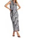 Bishop + Young Python Bias Slip Skirt In Grey In Gray