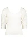 Bishop + Young Raphael Sweater In Ivory In Multi
