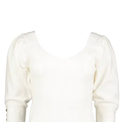 Bishop + Young Raphael Sweater In Ivory In White
