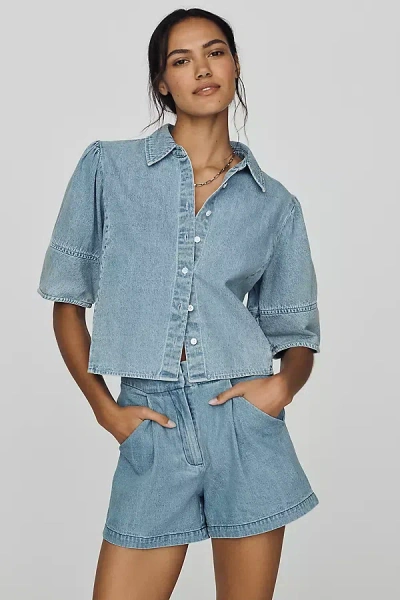 Bishop + Young Saint Tropez Shorts In Blue