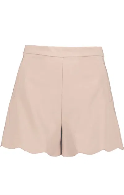 BISHOP + YOUNG SCALLOP EDGE SHORT IN DIVINE