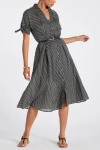 Bishop + Young Serena Shirt Dress In Black