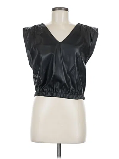 Pre-owned Bishop + Young Sleeveless Blouse In Black
