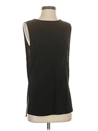Pre-owned Bishop + Young Sleeveless Top Black Boatneck Tops