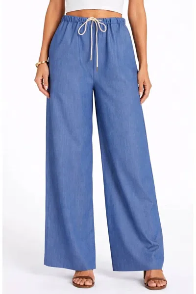 Bishop + Young Sporty Drawstring Pant In Blue