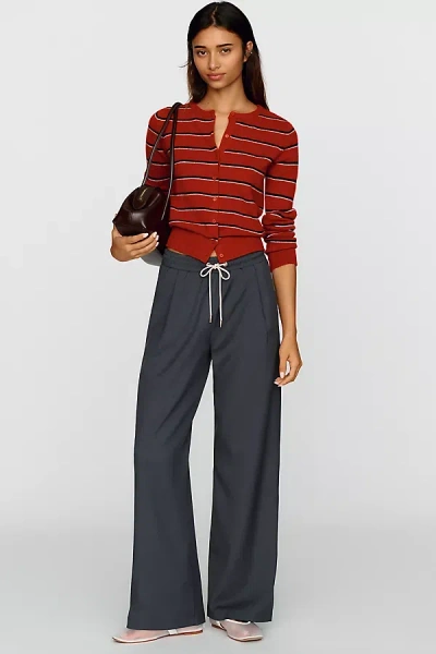 Bishop + Young Trouser Track Pants In Grey