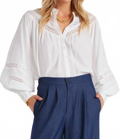 Bishop + Young Wesley Blouse In White