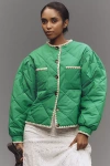 Bishop + Young Whipstitch Jacket In Green