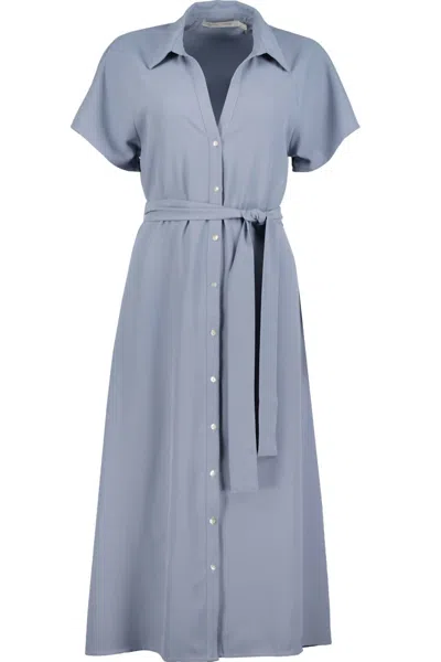 Bishop + Young Women's Aston Shirt Dress In Celestial In Multi