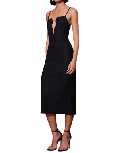 Bishop + Young Women's Gigi Ponte Dress In Black