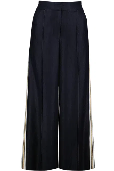 Bishop + Young Women's Harland Tencel Dress Pant In Indigo In Black
