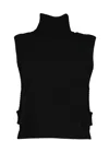 Bishop + Young Women's Libra Crop Top In Black In Black