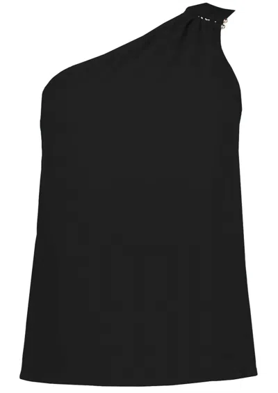 Bishop + Young Women's One Shoulder Top In Black