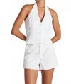 Bishop + Young Porto Shorts In White In White