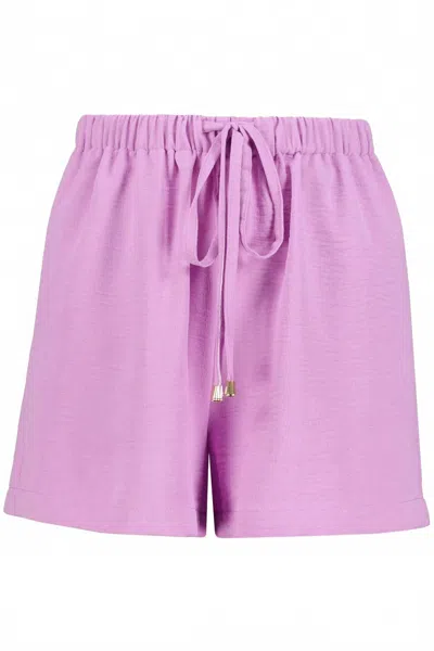 Bishop + Young Women's Serafina Short In Violet In Purple