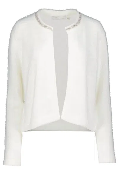 Bishop + Young Women's Sofia Cardigan In White