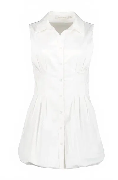 Bishop + Young Summer Bubble Dress In White