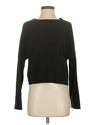 Pre-owned Bisou Bisou Cardigan Sweater In Black