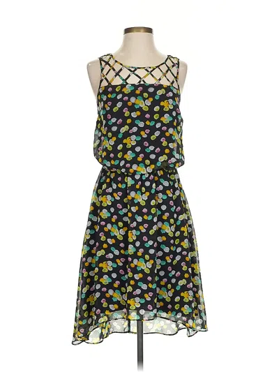 Pre-owned Bisou Bisou Casual Dress In Black