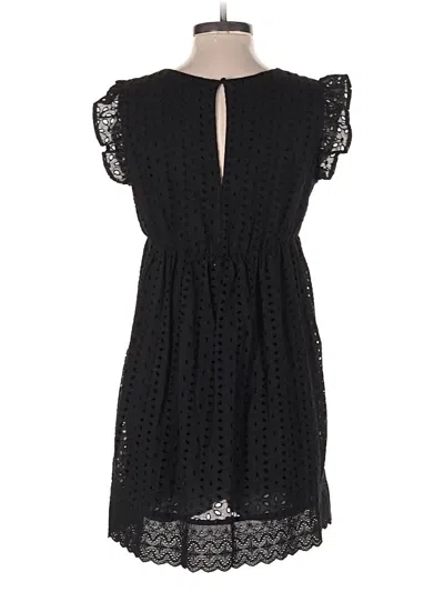 Pre-owned Bisou Bisou Casual Dress In Black