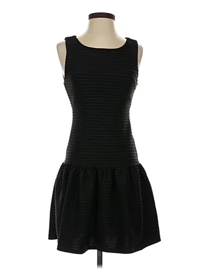 Pre-owned Bisou Bisou Casual Dress In Black