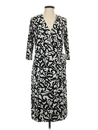 Pre-owned Bisou Bisou Casual Dress In Black