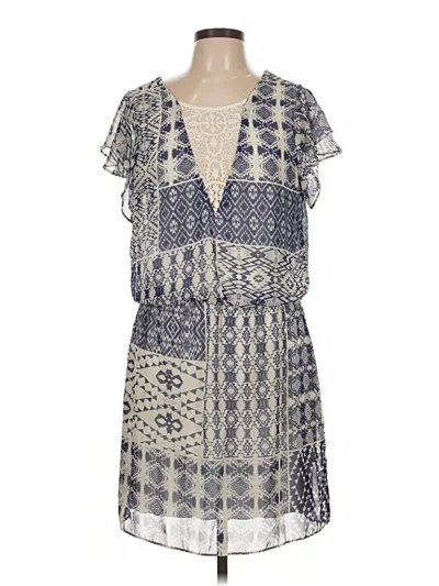 Pre-owned Bisou Bisou Casual Dress In Blue