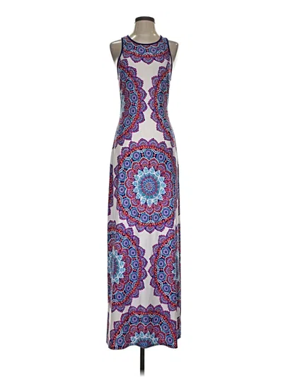 Pre-owned Bisou Bisou Casual Dress In Blue
