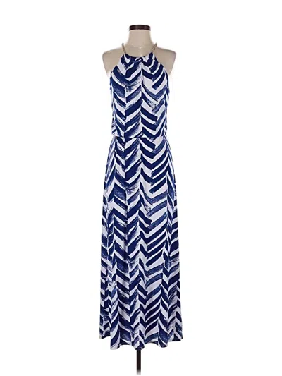 Pre-owned Bisou Bisou Casual Dress In Blue