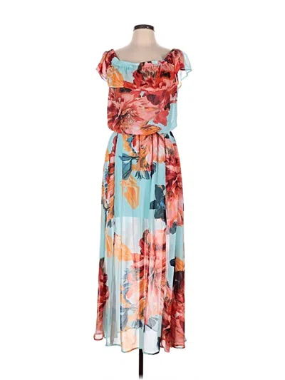 Pre-owned Bisou Bisou Casual Dress In Blue