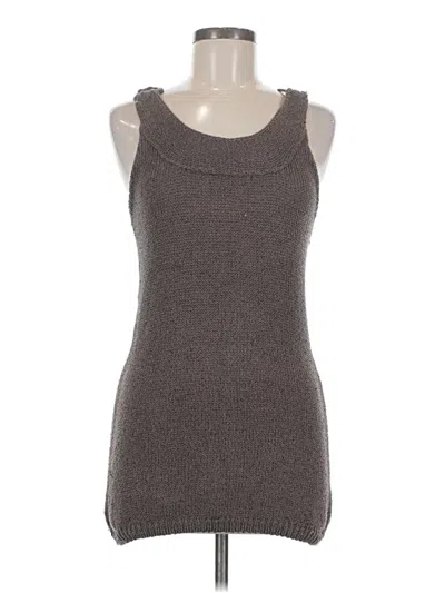 Pre-owned Bisou Bisou Casual Dress In Gray