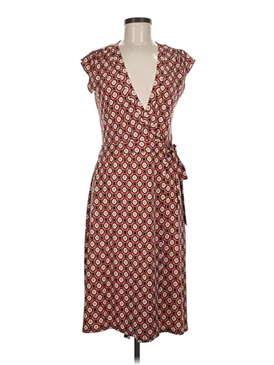 Pre-owned Bisou Bisou Casual Dress In Red