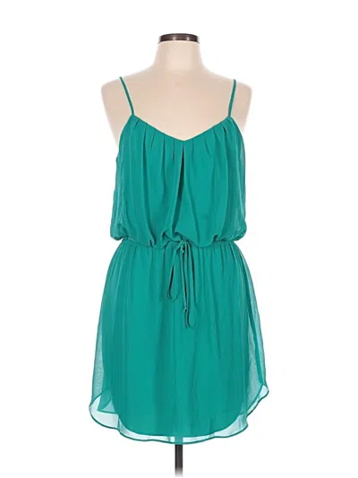 Pre-owned Bisou Bisou Casual Dress In Teal