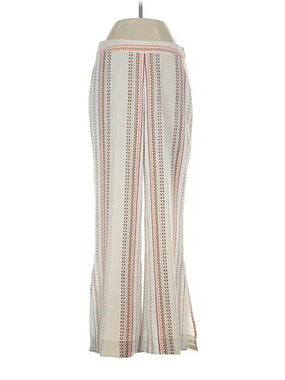 Pre-owned Bisou Bisou Casual Pants In Ivory