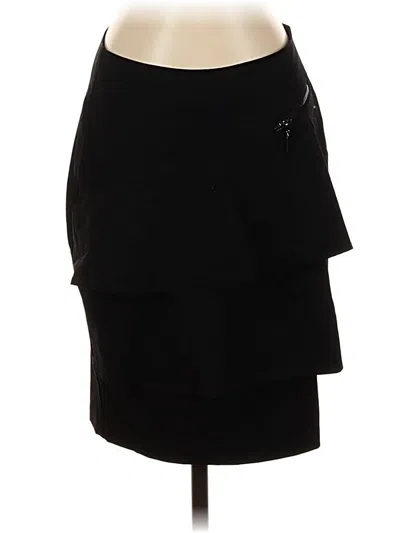 Pre-owned Bisou Bisou Casual Skirt In Black