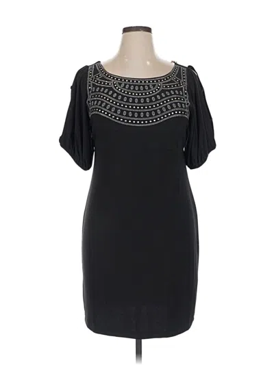 Pre-owned Bisou Bisou Cocktail Dress In Black