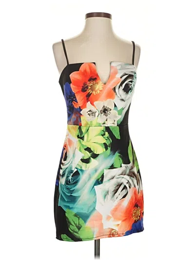 Pre-owned Bisou Bisou Cocktail Dress In Black