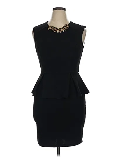 Pre-owned Bisou Bisou Cocktail Dress In Black