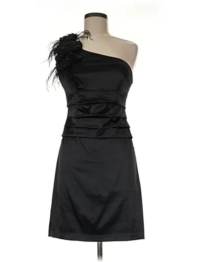 Pre-owned Bisou Bisou Cocktail Dress In Black