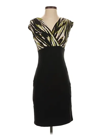 Pre-owned Bisou Bisou Cocktail Dress In Black