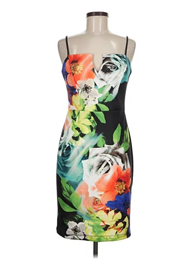 Pre-owned Bisou Bisou Cocktail Dress In Black