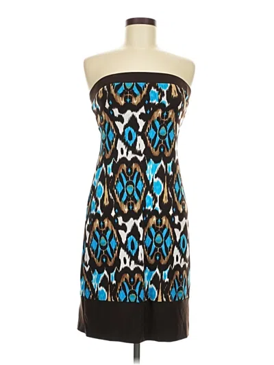 Pre-owned Bisou Bisou Cocktail Dress In Blue