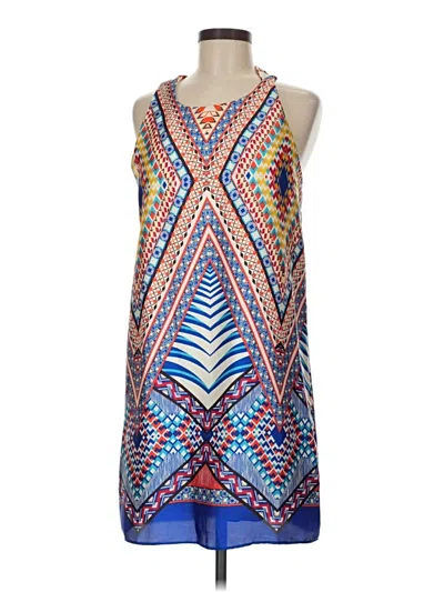 Pre-owned Bisou Bisou Cocktail Dress In Blue