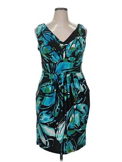 Pre-owned Bisou Bisou Cocktail Dress In Blue